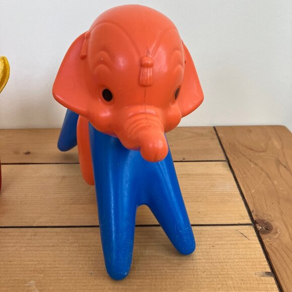 Tupperware Zoo It Yourself Dog Elephant Mix Match Toys Vintage Tuppertoy Canada - Picture 3 of 13
